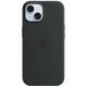 Оригінальний чохол Apple Silicone Case with MagSafe для iPhone 15 (Black) (MT0J3)