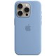 Оригінальний чохол Apple Silicone Case with MagSafe для iPhone 15 Pro (Winter Blue) (MT1L3)