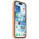 Оригінальний чохол Apple Silicone Case with MagSafe для iPhone 15 (Orange Sorbet) (MT0W3)