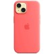 Оригінальний чохол Apple Silicone Case with MagSafe для iPhone 15 Plus (Guava) (MT163)