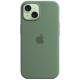 Оригінальний чохол Apple Silicone Case with MagSafe для iPhone 15 (Cypress) (MT0X3)