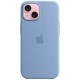 Оригінальний чохол Apple Silicone Case with MagSafe для iPhone 15 (Winter Blue) (MT0Y3)