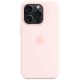 Оригінальний чохол Apple Silicone Case with MagSafe для iPhone 15 Pro Max (Light Pink) (MT1U3)