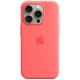 Оригінальний чохол Apple Silicone Case with MagSafe для iPhone 15 Pro (Guava) (MT1G3)