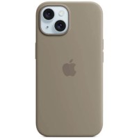 Оригінальний чохол Apple Silicone Case with MagSafe для iPhone 15 (Clay) (MT0Q3)