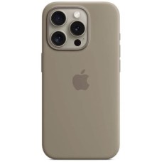 Оригінальний чохол Apple Silicone Case with MagSafe для iPhone 15 Pro (Clay) (MT1E3)