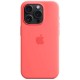 Оригінальний чохол Apple Silicone Case with MagSafe для iPhone 15 Pro (Guava) (MT1G3)