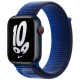 Оригінальний ремінець Apple Nike Sport Loop для Apple Watch 38/40/41mm (Game Royal/Midnight Navy) (MPHY3)