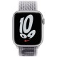 Оригінальний ремінець Apple Nike Sport Loop для Apple Watch 38/40/41mm (Summit White/Black) (MPHV3)