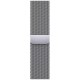 Оригінальний сталевий ремінець для Apple Watch 42/44 mm Milanese Loop (Silver) (ML783)