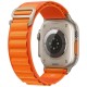 Оригінальний ремінець для Apple Watch 44/45/49 mm Alpine Loop Orange Size M (MQE03)