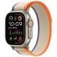 Ремінець Apple Trail Loop Band для Apple Watch 49/45/44/42 mm S/M (Orange/Beige)