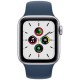 Apple Watch Series SE 40mm Silver with Abyss Blue Sport Band (MKNY3)