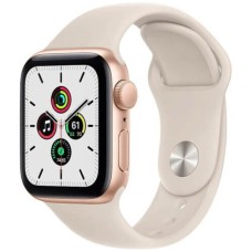 Apple Watch Series SE 44mm Gold with Starlight Sport Band (MKQ53)