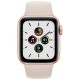 Apple Watch Series SE 44mm Gold with Starlight Sport Band (MKQ53)