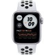 Apple Watch Nike SE 44mm Silver Aluminium Case with Pure Platinum Black Nike Sport Band (MYYH2)