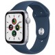 Apple Watch Series SE 44mm Silver with Abyss Blue Sport Band (MKQ43)