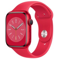 Apple Watch Series 8 45mm GPS + LTE, PRODUCT(RED) Aluminum Case with Red Sport Band (MNKA3)