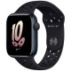 Оригінальний ремінець Apple Nike Sport Band для Apple Watch 38/40/41 mm (Black/Black) (MPGN3)