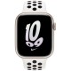 Оригінальний ремінець Apple Nike Sport Band для Apple Watch 42/44/45/49 mm (Summit White/Black) (MPH13)