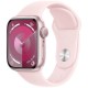 Apple Watch Series 9 41mm Pink Aluminum Case with Light Pink Sport Band M/L (MR943)