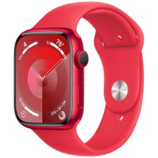 Apple Watch Series 9 45mm (PRODUCT)RED Aluminum Case with Red Sport Band M/L (MRXK3)