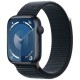 Apple Watch Series 9 GPS 45mm Midnight Aluminum Case with Midnight Sport Loop (MR9C3)