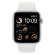 Apple Watch SE 2 44mm Silver Aluminum Case with White Sport Band (MNK23)