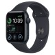 Apple Watch SE 2 44mm GPS + LTE, Midnight Aluminum Case with Midnight Sport Band (MNPY3)