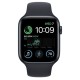 Apple Watch SE 2 44mm GPS + LTE, Midnight Aluminum Case with Midnight Sport Band (MNPY3)