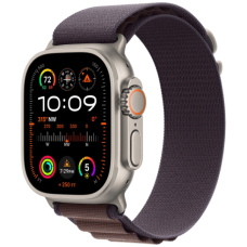 Apple Watch Ultra 2 49mm GPS + LTE Titanium Case with Indigo Alpine Loop Medium (MRET3)