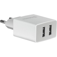 Зарядний пристрій 2xUSB 16W 2.1A UPA-22 білий Defender