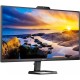 Монітор TFT 27" Philips 27E1N5600HE, QHD, IPS, 75Гц, 1ms, HDMI, DP, USB-C, USB-hub, webcam, HAS, Pivot, колонки, чорний