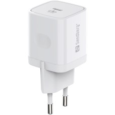 Зарядний пристрій 1хUSB-C 20W PD QC3.0 білий Sandberg