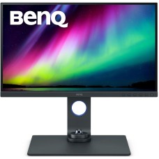 TFT 27" BenQ SW270C, IPS, QHD, 99% Adobe RGB, HDMIx2, DP, USB-C, USB хаб, Card Reader, темно-сірий