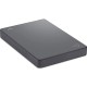 HDD external, USB 3.0 2TB, Seagate  2.5" Basic Gray (STJL2000400), сірий