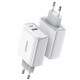 Зарядний пристрій 2xUSB 38W (1хUSB-A+1xType-C) Wall Charger Білий CD170 Ugreen