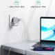 Зарядний пристрій 2xUSB 38W (1хUSB-A+1xType-C) Wall Charger Білий CD170 Ugreen