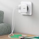 Зарядний пристрій 2xUSB 38W (1хUSB-A+1xType-C) Wall Charger Білий CD170 Ugreen