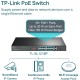 Комутатор TP-Link TL-SL1218P 16xFE (16xPoE), 2xSFP, 150Вт, Некерований