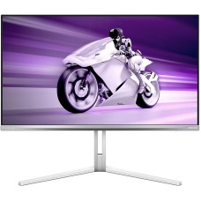 TFT 27" Philips 27M2N8500, QD-OLED, QHD, 360Hz, 0,3ms, 2xHDMI, DP, USB-hub, HAS, Pivot, колонки, біл