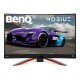 Монітор TFT 27" BenQ EX2710R, QHD, VA, вигнутий, 1ms, 165 Гц, HDMI x2, DP, HAS, колонки 2.1, сірий металік