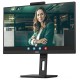 TFT 23.8" AOC 24P3QW, IPS, 75Hz, 2хHDMI, DP, USB-hub, webcam, HAS, Pivot, колонки, чорний