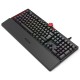 Клавіатура ігрова механічна AOC AGK700 Gaming RGB USB (Cherry Red Switch) підставка