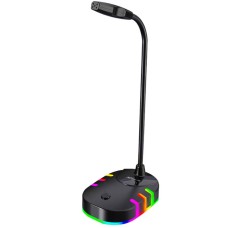 Мікрофон настільний XTRIKE ME XMC-02 RGB backlit 3.5мм+USB