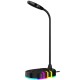 Мікрофон настільний XTRIKE ME XMC-02 RGB backlit 3.5мм+USB