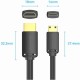 Кабель HDMI M - micro M, 3.0 м, V2.0 4K 60Гц 18Gbps HDR Dolby Vention