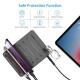 Зарядний пристрій 6xUSB 68W Charing Station (6хUSB-A) 2xMicroUSB,2xLighting,2xUCB-C Choetech