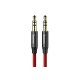 Кабель AUX Audio TRS M/M 1.5 м Yiven Audio Cable M30 червоно-чорний Baseus