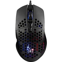 Мишка  LogicConcept Starr One Light 6400dpi, 7кн., RGB, чорна